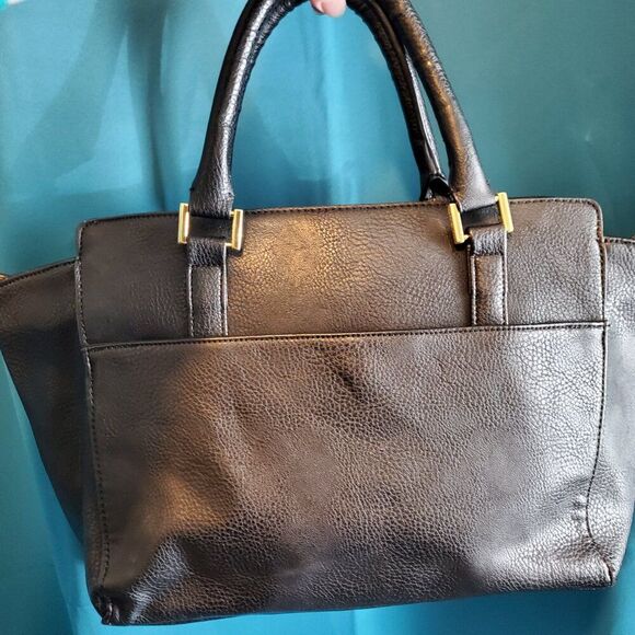 Leather Carlos Santana Bow Purse - Picture 2 of 9